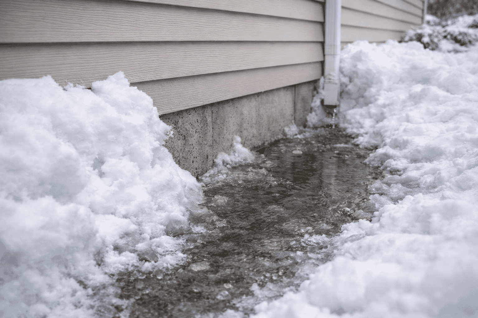 How to Prevent Basement Flooding in Cold Weather - CW Cummings Plumbing